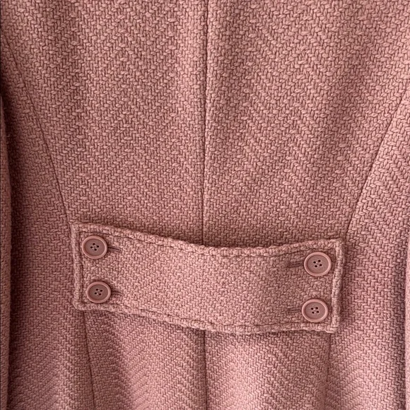 Ann Taylor Loft Pinkish double breasted Pea Coat - Picture 9 of 11